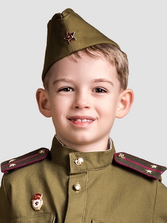 Сын полка Пилотка пехотная со звездой