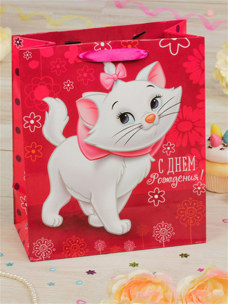 Disney Пакет подарочный, Кошечка Мари
