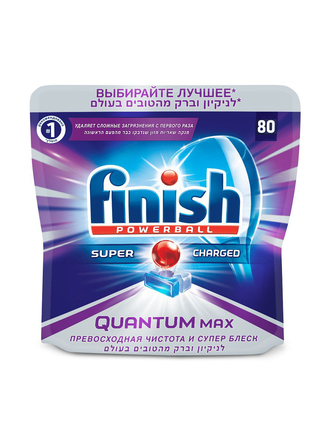 FINISH Таблетки для мытья посуды в посудомоечной машине 80 шт