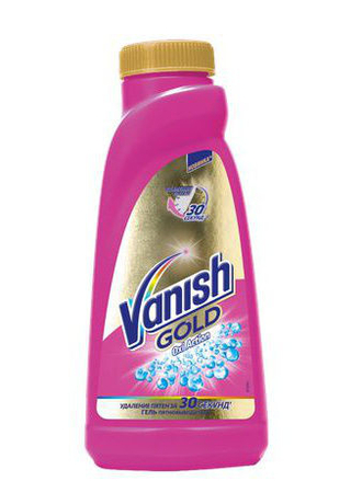 Vanish Гель пятновыводитель для тканей 450мл