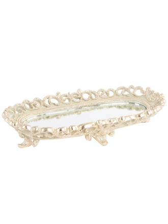 RICH LINE Home Decor Блюдо зеркальное