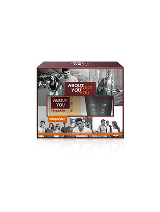 About You You&World Набор About You Impulsive for him ТВ 100 мл гель для душа 150 мл