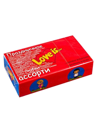 Gum and candy Love is жевательная резинка микс историй