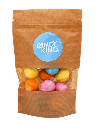 Candy King Шары Жевательная резинка с фруктовым вкусом, 100г