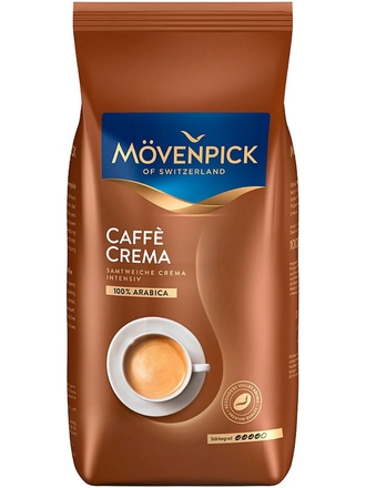 MOVENPICK Кофе Caffe Crema, в зернах, 1000 гр