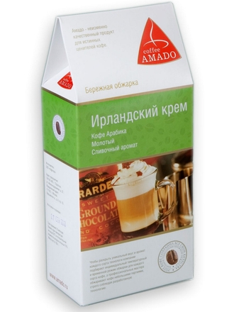 Амадо Аmado Ирландский крем молотый кофе, 150 г