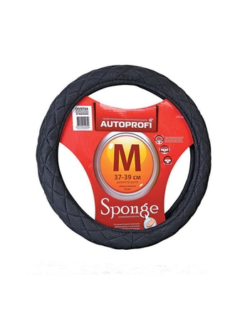 Autoprofi Оплётка руля алькантара SP-9020 BK (XL)