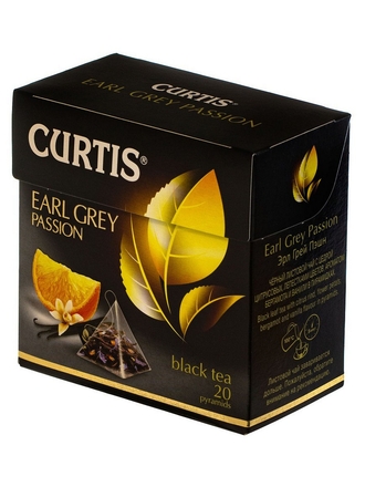 Curtis Чай Earl Grey Passion 20 пирамидок