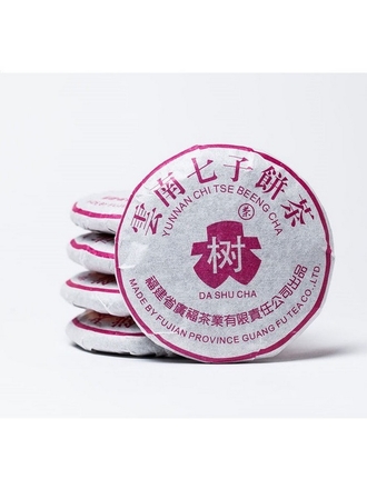 GUANG FU TEA CO Чай пуэр Черносливовый, Шу Блин