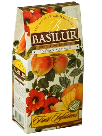 Basilur Чай каркаде с фруктами Индийское Лето, 100 гр