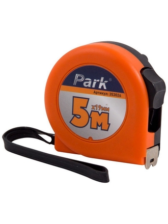 Park Рулетка с фиксатором, 5м x 19мм TM26-5019
