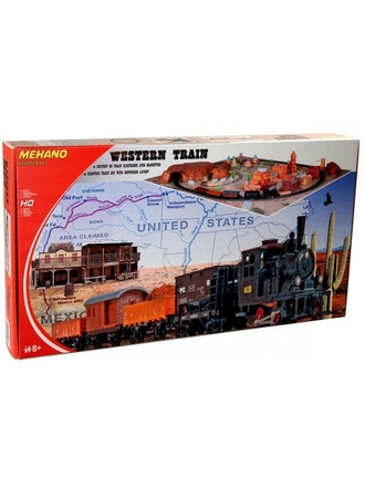 MEHANO Железная дорога MEHANO Western train с ландшафтом 3 м 35 см T109