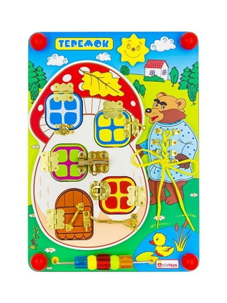 Alatoys Бизиборд Теремок