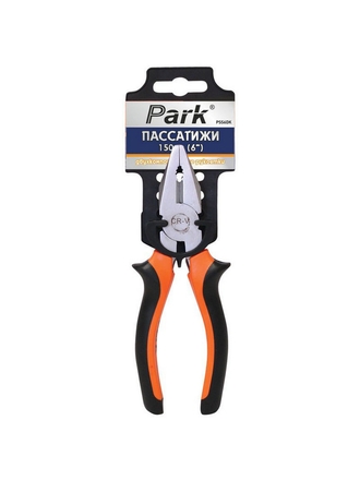 Park Пассатижи 6 PSS6DK двухкомпонентные рукоятки.