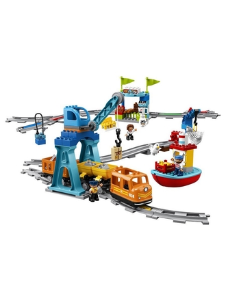 LEGO Конструктор LEGO DUPLO 10875 Грузовой поезд