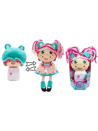 1Toy Кукла плюшевая Девчушка-вывернушка