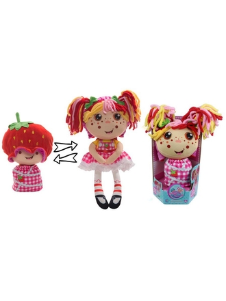 1Toy Кукла плюшевая Девчушка-вывернушка