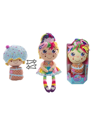 1Toy Девчушка-вывернушка Настюшка 2-в-1 23-38 см