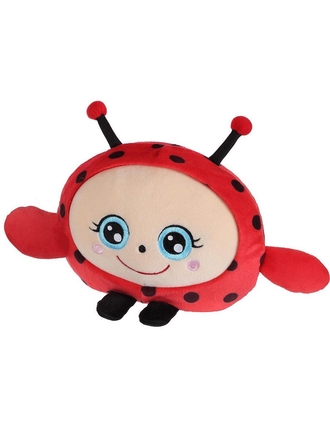 1Toy Игрушка Squishimals красная божья коровка 20 см