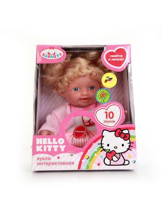 Карапуз Пупс Карапуз Hello Kitty 24см с твердым телом, озвученный