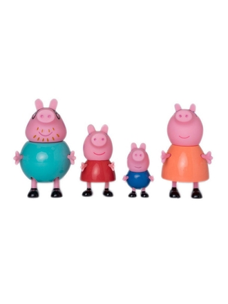 Peppa Pig Игровой набор Семья Свинки Пеппы, 4 фигурки