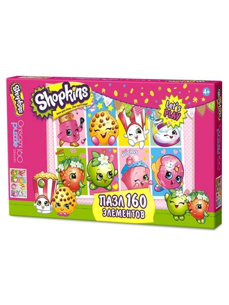 Shopkins Шопкинс Пазл 160 элементов Праздник в Шопвилле