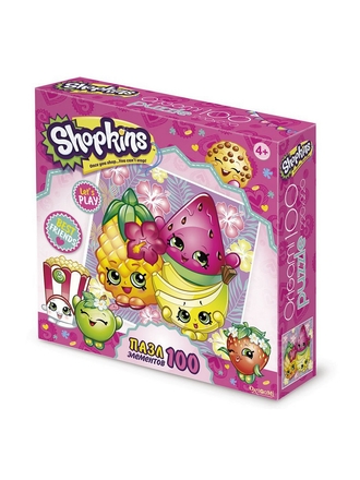 Shopkins Шопкинс Пазл 100 элементов Вечеринка на острове