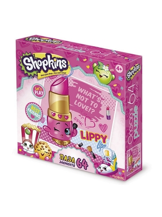 Shopkins Шопкинс Пазл 64 элементов Модная Липпи