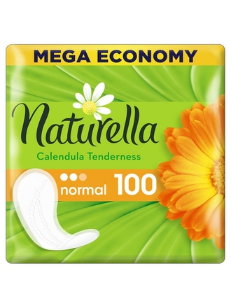 NATURELLA Calendula Tenderness Normal Quatro Женские гигиенические прокладки на каждый день 100 шт