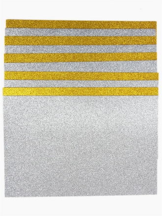 Magic 4 Hobby Набор глиттерного фоамирана 2 мм 20*30 cм (10шт)