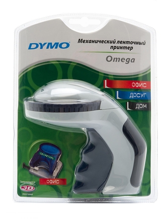 Dymo S0719970/Механический ленточный принтер OMEGA/кириллица
