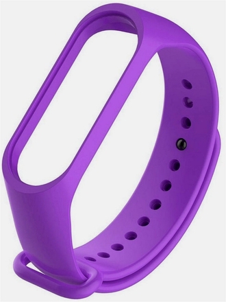 Roxmi Ремешок силиконовый для Xiaomi Mi Band 3 фиолетовый