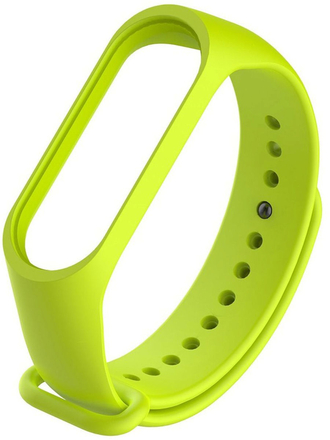 Roxmi Ремешок силиконовый для Xiaomi Mi Band 3 зеленый