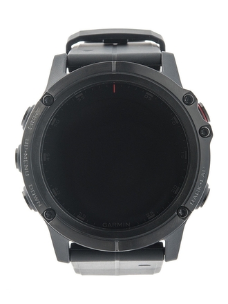 GARMIN Часы GARMIN fenix 5x Plus,Sapphire,Black w/Blk Bnd,GPS Watch,Russia (010-01989-11)
