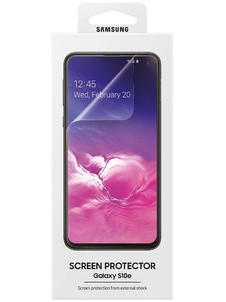 Samsung Защитная пленка для экрана Samsung ET-FG970CTEGRU для Samsung Galaxy S10e прозрачная 1шт