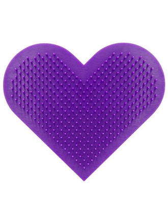Royal&Langnickel Щетка - коврик для очистки кистей MODA HEART SCRUBBY CLEANING PAD BMD-T01