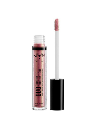 NYX PROFESSIONAL MAKEUP Блеск для губ с хроматическим эффектом DUO CHROMATIC LIP GLOSS - SPRING IT ON 10