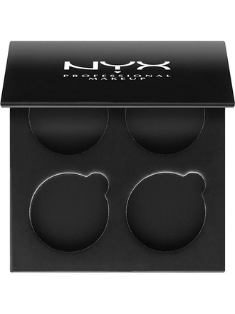 NYX PROFESSIONAL MAKEUP Палетка-рефил для теней EMPTY PRO PALETTE - 4 SHW PALETTE 02