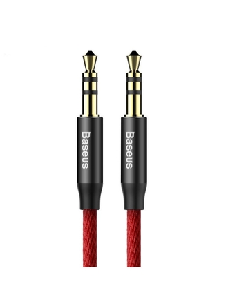 BASEUS Кабель Aux (Jack 35) Baseus Yiven M30 CAM30-B91 1m Red/Black