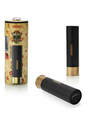 REMAX Power Bank 2500 mA Remax Bullet RPL-18 черный
