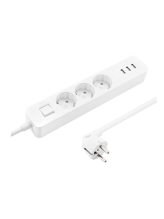 Xiaomi Сетевой фильтр-удлинитель Mi Power Strip (3-outlet, 3 USB)