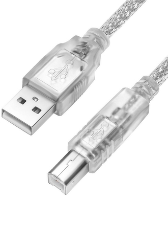 Greenconnect Кабель интерфейсный GCR USB 20 High Speed для принтера сканера МФУ оргтехники HDD 10м