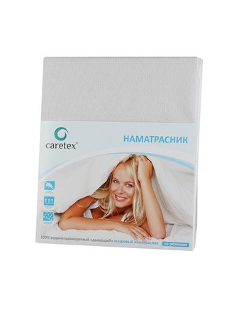 Caretex Наматрасник непромокаемый на резинках 90*200 BudgetLine