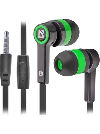 Defender Гарнитура для смартфонов Pulse 420 черный зеленый