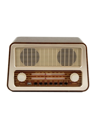 Русские подарки Музыкальный центр-ретро: радио AM/FM, USB, AUX-ВХОД