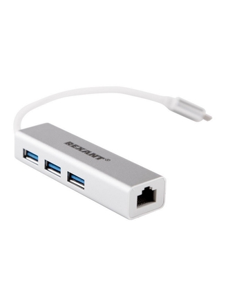 Rexant Разветвитель USB 31 Type-C на 4 порта