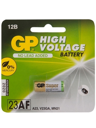 GP Батарейки 23A (MN21), 1 шт (23A-F1)