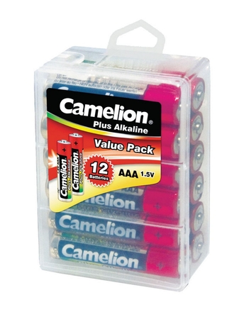 Camelion Батарейки LR03-PBH12, ААА, 12шт
