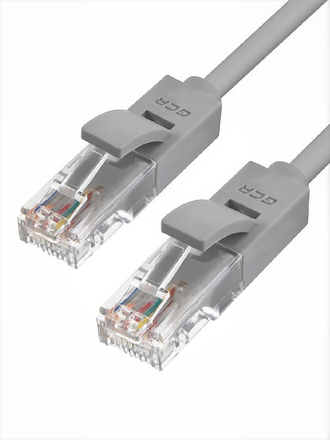 Greenconnect Коммутационный кабель cat5e сетевой литой патч-корд RJ45, быстрый интернет 30 m