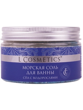 L Cosmetics Морская соль мертвого моря для ванн с пеной и морскими водорослями - Антицеллюлитная, 350 г